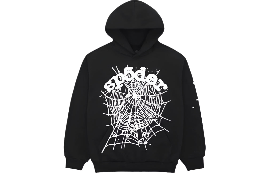 Sp5der OG Web Tracksuit Set 'Black'