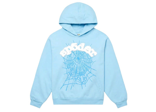 Sp5der Web Hoodie 'Sky Blue'