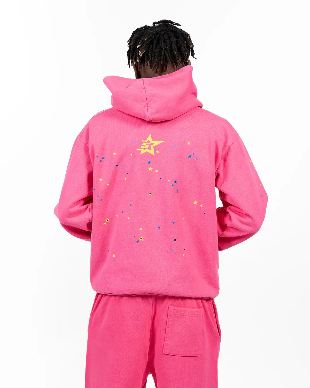 Sp5der P*nk Tracksuit Set